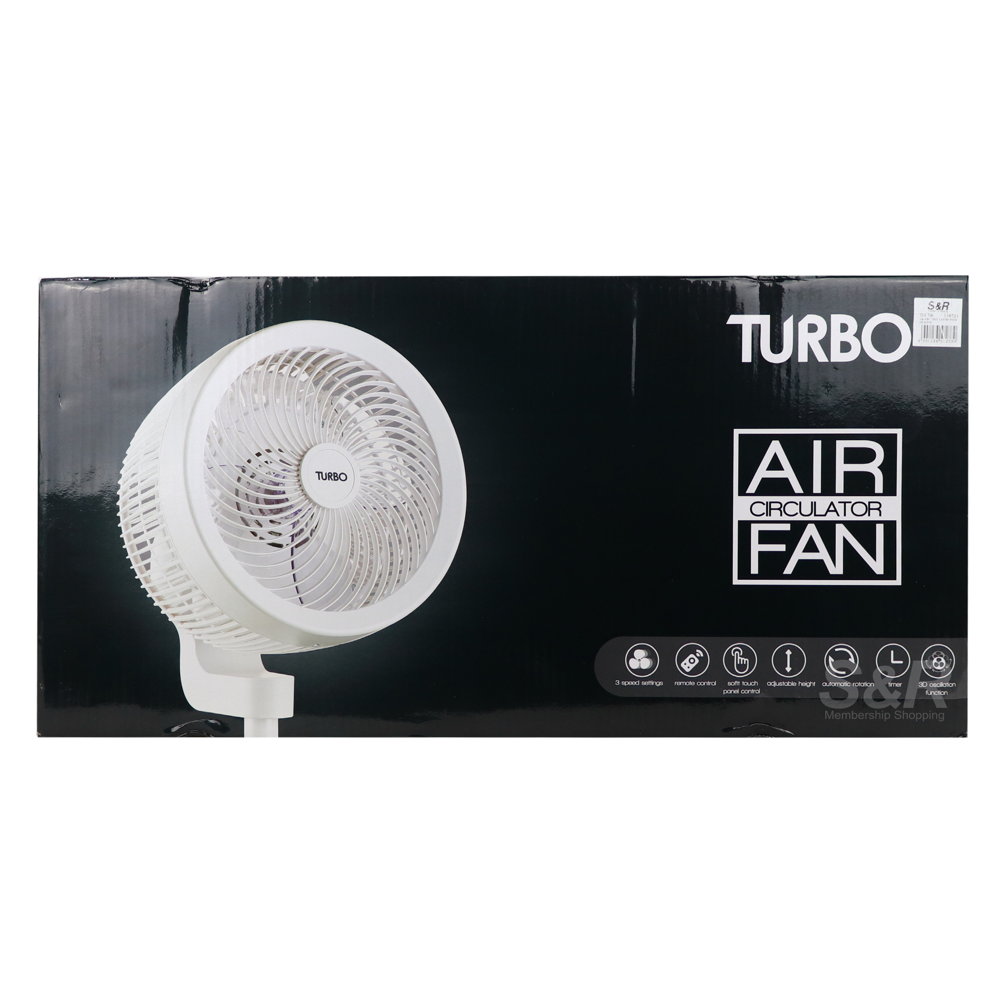 Turbo Air Circulator Fan TBAC7
